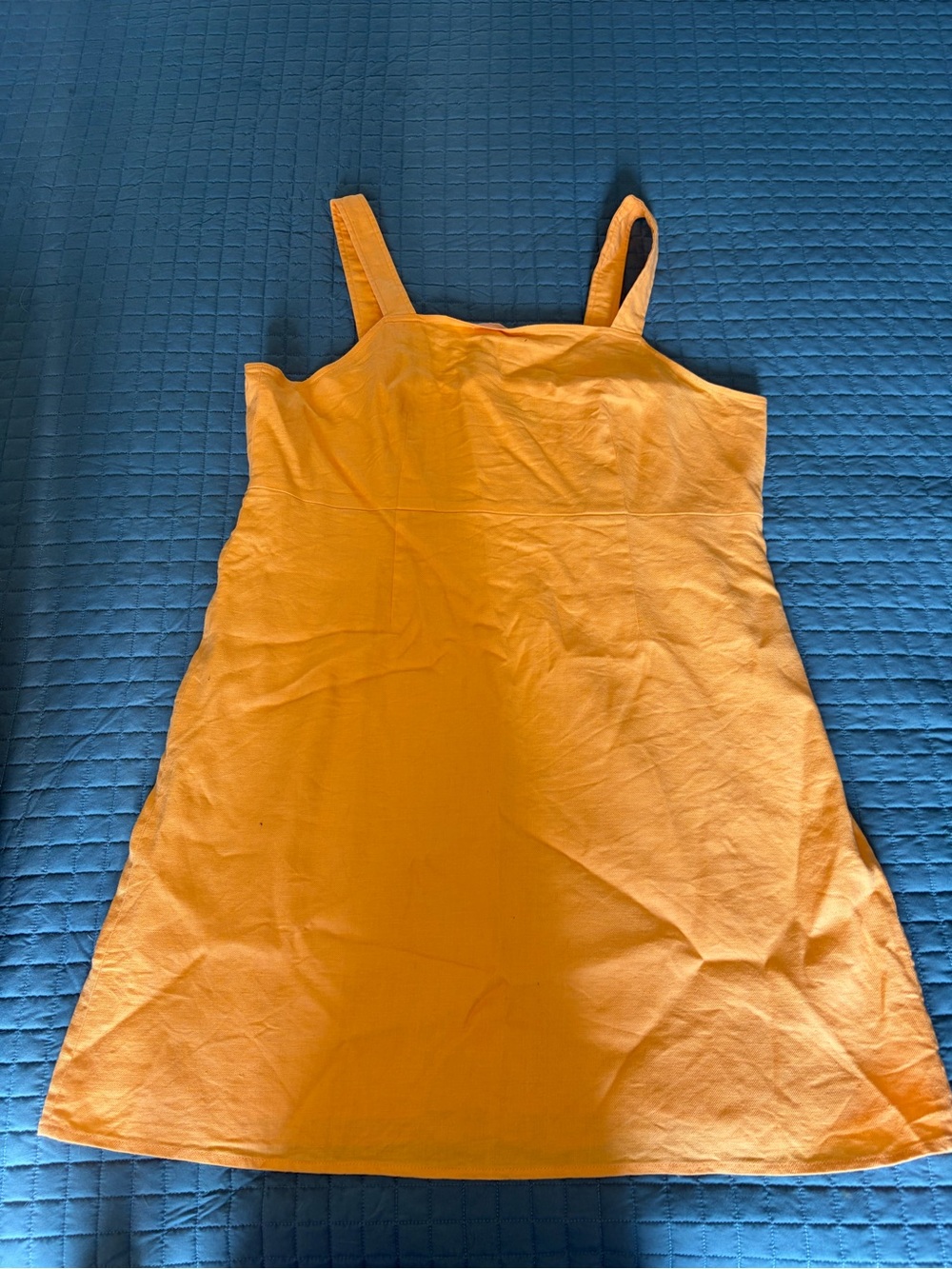 J. Crew Orange Shift Dress